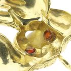 Image 6 of Gold pendant of an elephant with carnelian