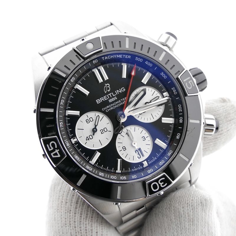 Image 5 of Breitling Super Chronomat B01 44; Automatic men's watch