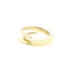 Image 7 of Solid Gold Ring with Organic Design
