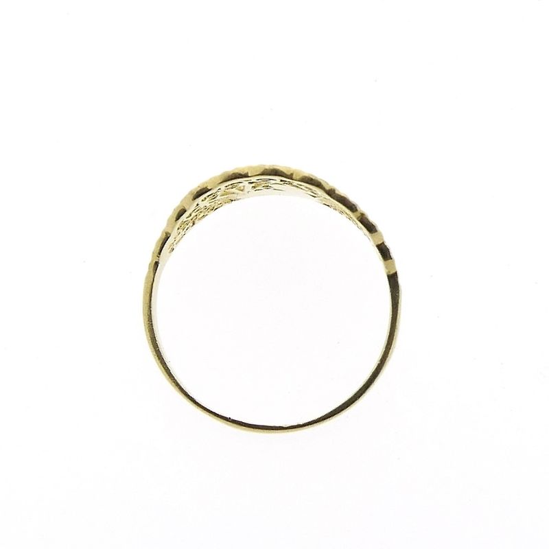 Image 3 of Gold ring with a swan | Vintage