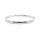 Image 1 of Silver slave bracelet with engravings | Ø 62.5 mm