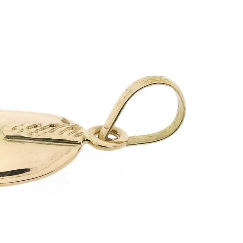 Image 7 of 18 carat gold pendant of a mask