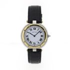 Image 1 of Cartier Santos Vendôme Ronde 8191; 18k gold/steel women's watch