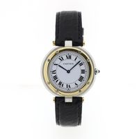 Cartier Santos Vendôme Ronde 8191; 18k gold/steel women's watch