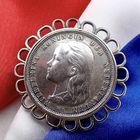 Image 2 of Silver brooch Wilhelmina | 1892