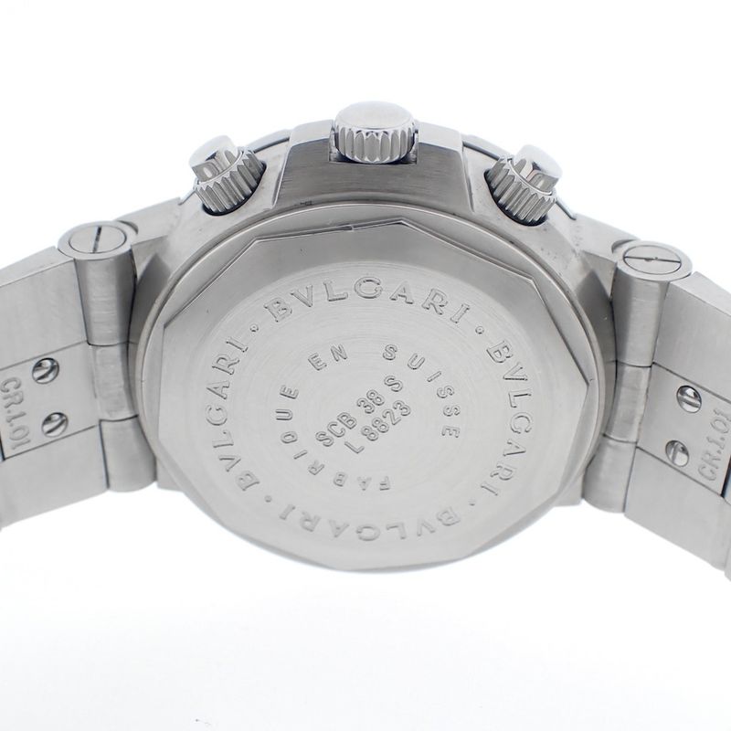 Image 14 of Bvlgari Diagono SCB38S; Chronograph watch