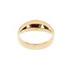 Image 6 of Gold ring with garnet stones | Vintage