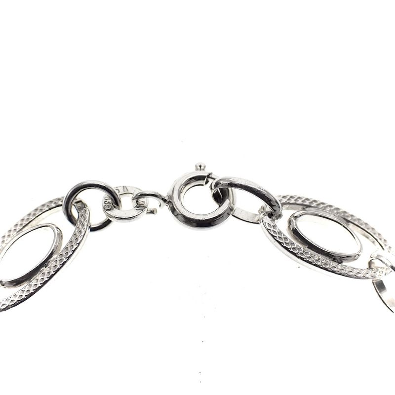 Image 3 of Silver fantasy link bracelet | 18.5 cm