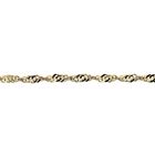 Image 3 of Gold twisted link chain