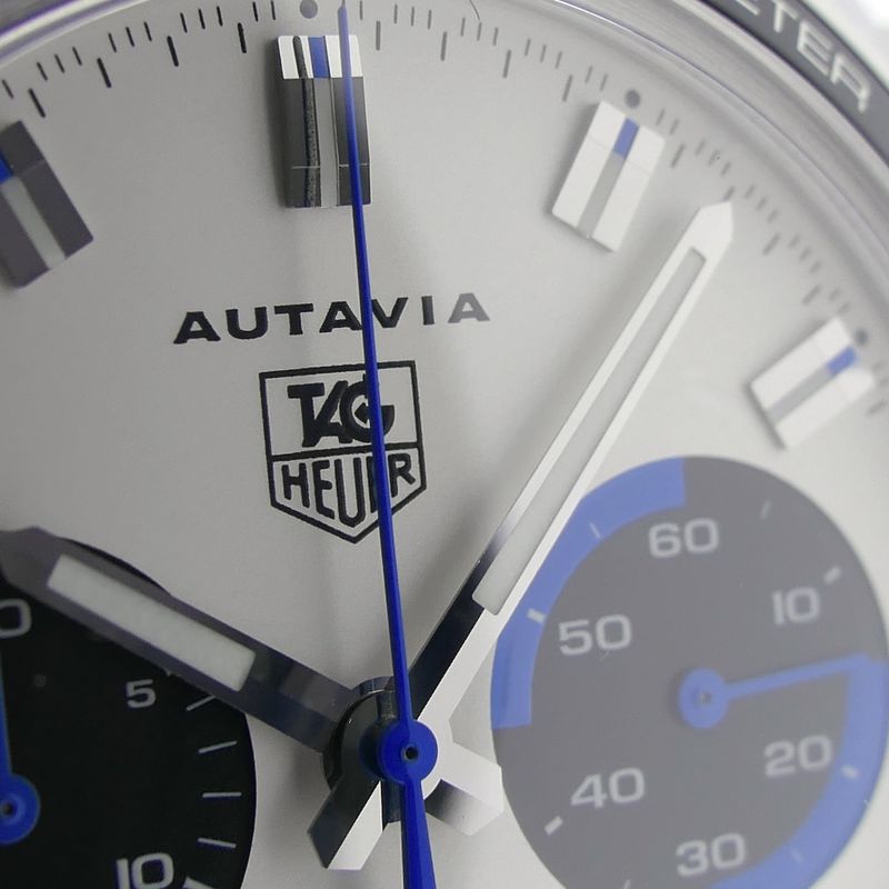 Image 5 of TAG Heuer Autavia CY2110 'Siffert' Re-Edition; Chronograph men's watch