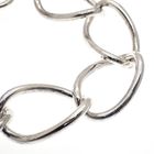 Image 2 of Silver wide link bracelet | 20 cm