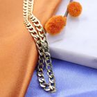 Image 2 of Gold gourmet link chain | 50 cm