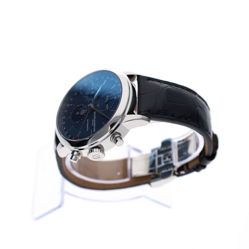 Image 9 of Baume Mercier Classima 'Full-Calendar' Moonphase MOA10784; Automatic Men's Watch