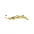 Image 1 of Gold feather brooch | Vintage