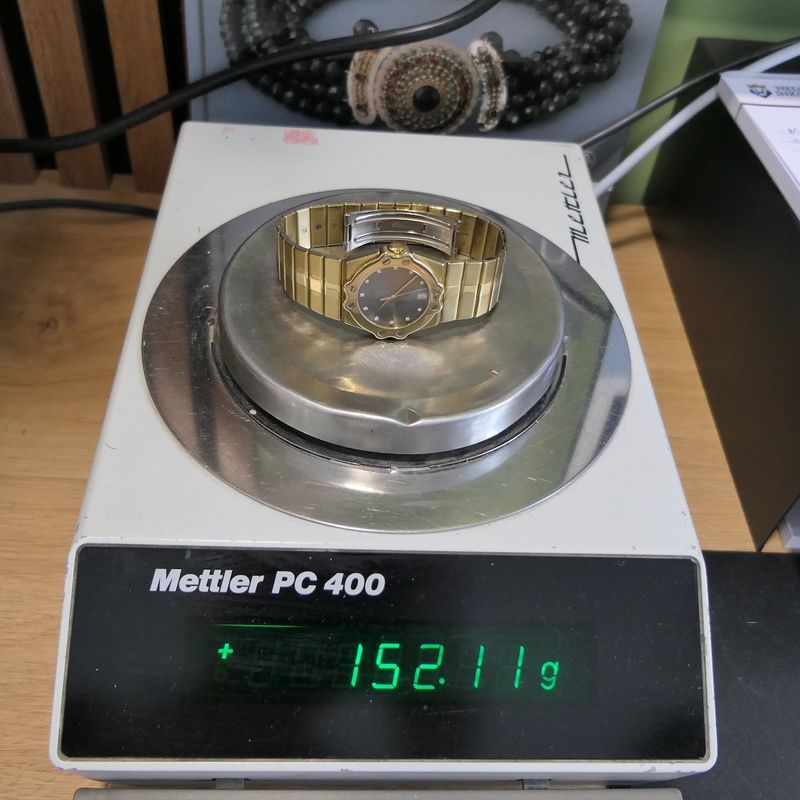 Image 19 of Chopard St. Moritz 262171; 18k gold men's/unisex watch