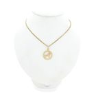 Image 3 of Gold pendant; Letter A