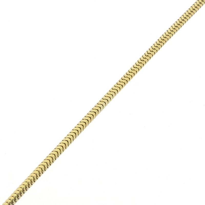 Image 8 of Gold snake link bracelet | 19.5 cm