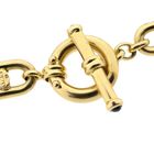 Image 4 of Two-tone gold anchor link bracelet; RIZIT