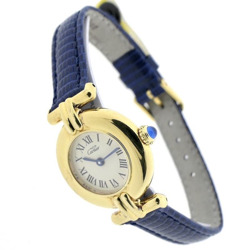 Image 4 of Cartier Colisee Vermeil; Ladies watch