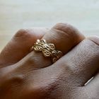 Image 9 of Vintage Gold Filigree Ring