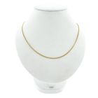 Image 6 of Gold thin gourmet link chain