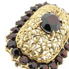 Image 6 of Antique gold brooch with garnet
