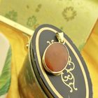 Image 2 of Gold pendant with amber