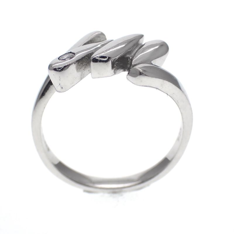 Image 3 of Bahru silver fantasy ring with zirconia