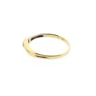 Afbeelding 8 van Bicolor gouden ring met diamant; 0,10 ct.