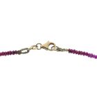Image 3 of 9 carat ruby bead necklace