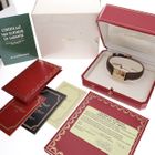 Image 4 of Cartier Tank Vermeil 'Trinity' 6165; Vintage mechanical women's watch