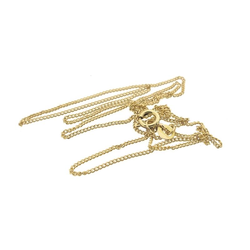 Image 6 of Gold thin gourmet link chain | 52.5 cm