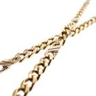 Image 2 of Two-tone gold men's necklace | 45 cm