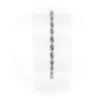 Image 10 of Silver twisted link bracelet | 19 cm