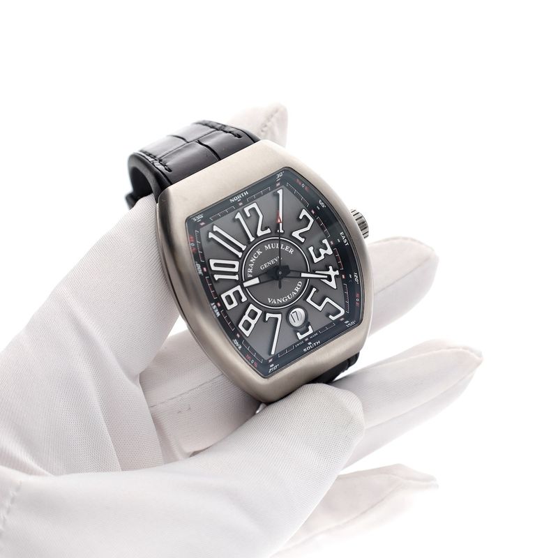 Image 9 of Franck Muller Vanguard Classical 41mm Titanium Ref. V 41 SC DT TT BR; Automatic men's watch