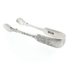 Image 1 of English silver sugar tongs | Vintage