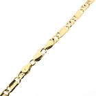 Image 8 of Gold closed figaro link chain | 61.5 cm