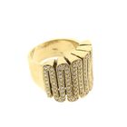 Image 5 of 18-karat gold cocktail ring with 0.59 ct diamond