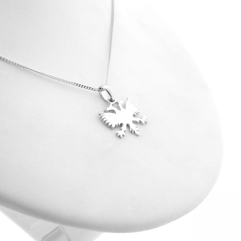 Image 8 of Silver pendant of an Albanian eagle