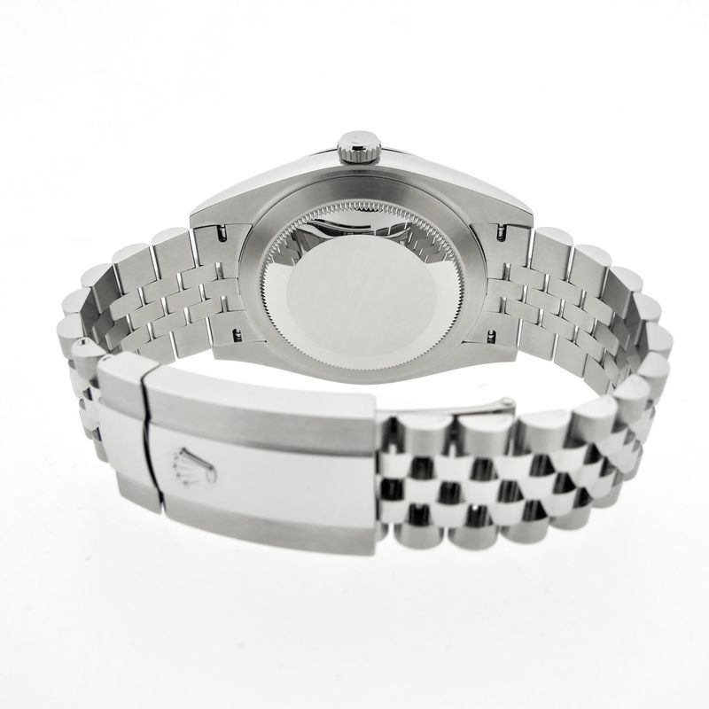 Image 15 of Rolex Datejust 41mm 'Rhodium Diamond Dial' 126334; Automatic men's watch