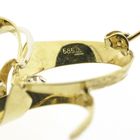 Image 8 of Two-tone gold brooch with diamond | 0.04 ct.