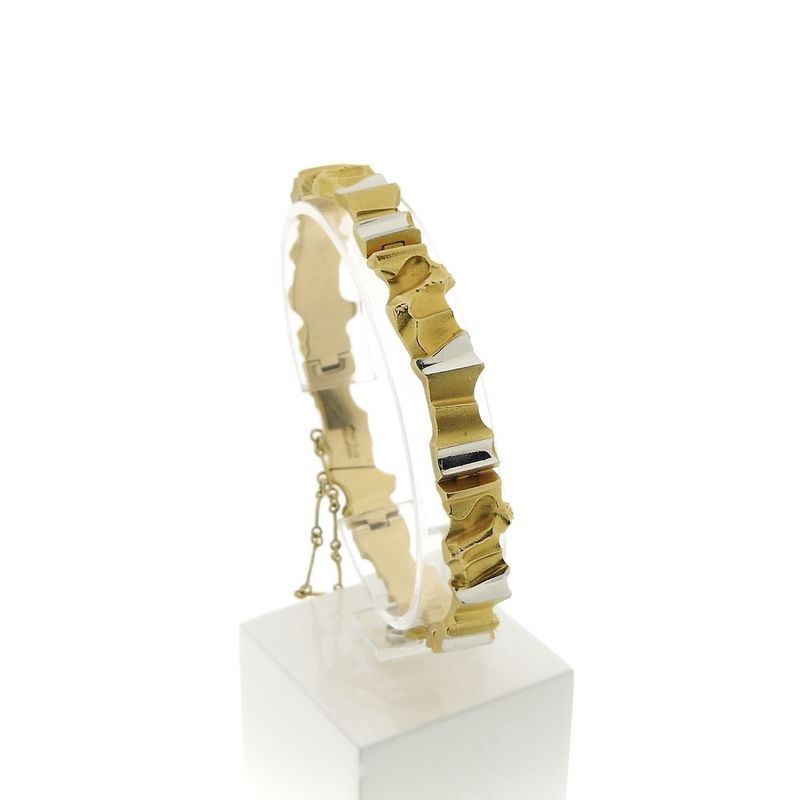 Image 5 of Lapponia bicolor gold Alba bracelet