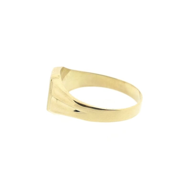 Image 7 of Vintage gold women's signet ring | pinky ring