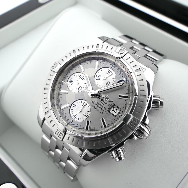 Image 14 of Breitling Chronomat Evolution A13356; Chronograph men's watch