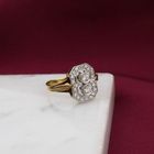 Image 2 of Gold Art Deco Ring with Diamond; 0.51 ct.