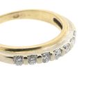 Image 7 of Gold ring with diamond; 0.35 ct.