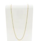 Image 4 of Golden Venetian link chain | 71 cm