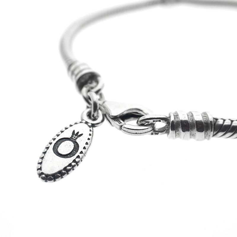 Image 3 of Pandora bracelet; Silver; lobster clasp | 19 cm