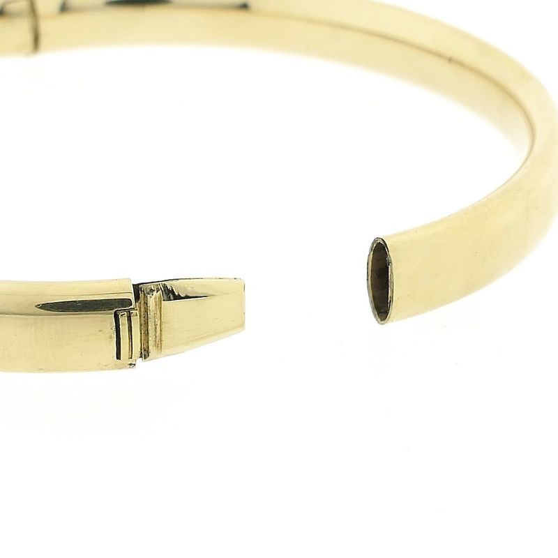 Image 6 of Gold slave bracelet | Ø 62mm