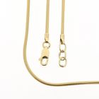 Image 1 of Gold snake link chain